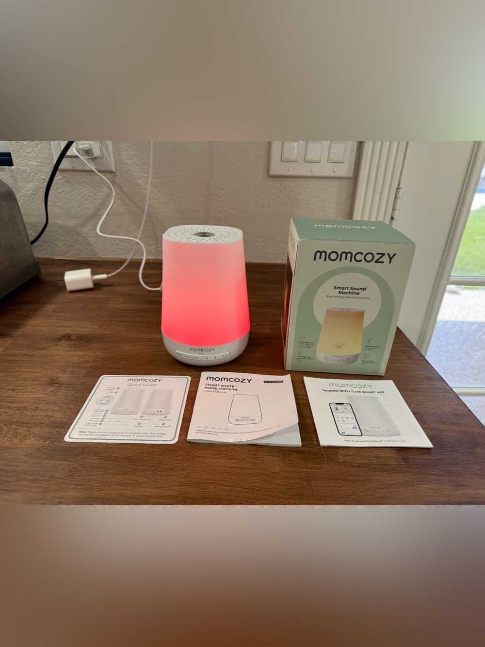Momcozy Smart Baby Sound Machine – Like New + Original Box